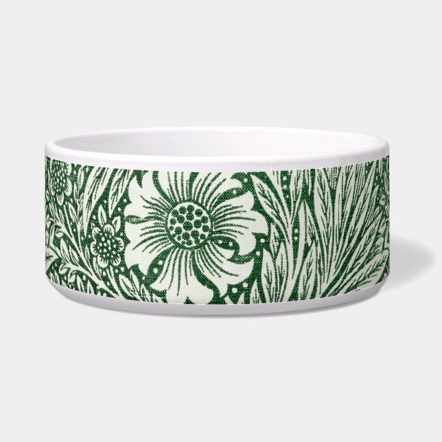 William morris marigold grüne Blume Napf (Vorderseite)