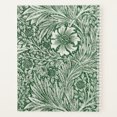 William morris marigold grüne Blume Planer (Rückseite)