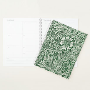 William morris marigold grüne Blume Planer