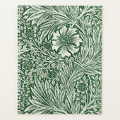 William morris marigold grüne Blume Planer (Vorderseite)