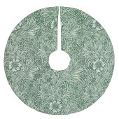 William morris marigold grüne Blume Polyester Weihnachtsbaumdecke (Vorderseite)