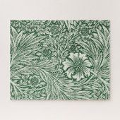 William morris marigold grüne Blume Puzzle (Horizontal)