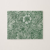William morris marigold grüne Blume Puzzle (Horizontal)