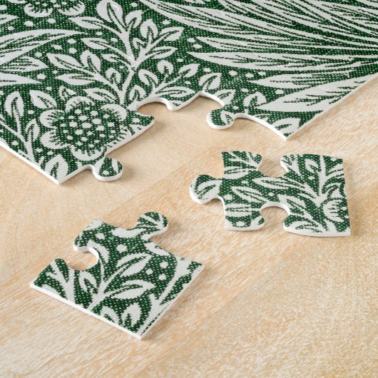 William morris marigold grüne Blume Puzzle (Seite)
