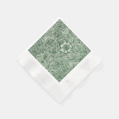 William morris marigold grüne Blume Serviette (Ecke)