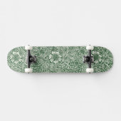 William morris marigold grüne Blume Skateboard (Horizontal)