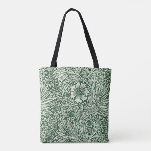 William morris marigold grüne Blume Tasche (Rückseite)
