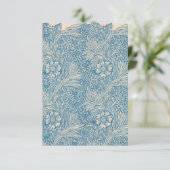 William Morris Marigold Textile Print Dankeskarte (Stehend Vorderseite)