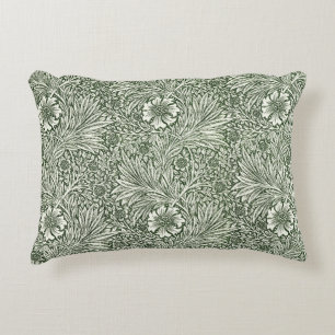 William Morris Marigold Vintage Grün Floral Dekokissen