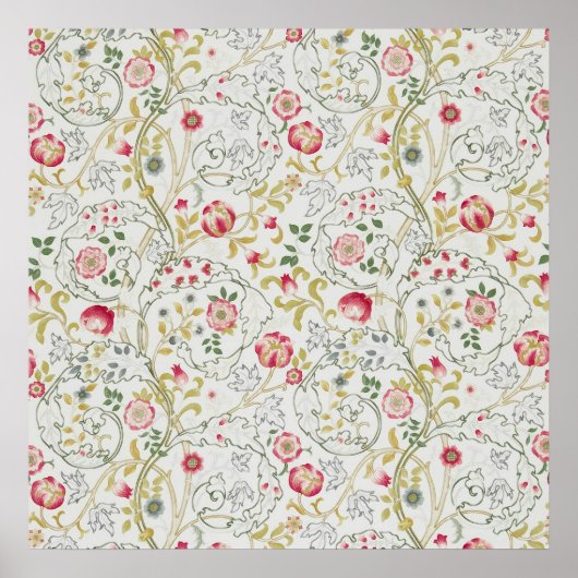 William Morris - Mary Isabel Stidery Design Poster (Vorne)