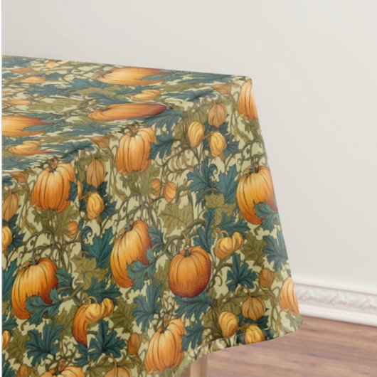 William Morris maßgeschneiderte Pumpkins und Eichh Tischdecke