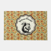 William Morris maßgeschneiderte Sonnenblumen und E Fußmatte (Vorderseite)