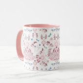 William Morris Mauve Tasse (Vorderseite Links)