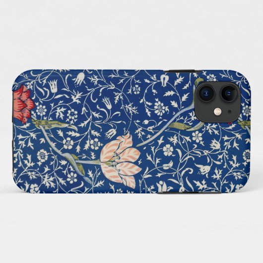 William Morris Medway Blue Floral Case-Mate iPhone Hülle (Rückseite (Horizontal))