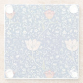 William Morris Medway Blue Floral Glasuntersetzer (Rückseite)