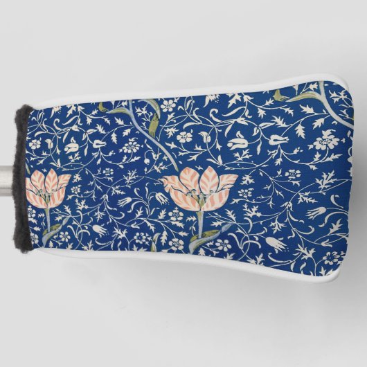 William Morris Medway Blue Floral Golf Headcover (Vorderseite)