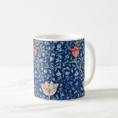 William Morris Medway Blue Floral Kaffeetasse (VorderseiteRechts)