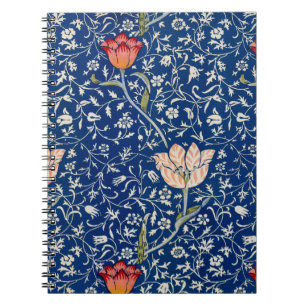 William Morris Medway Blue Floral Notizblock