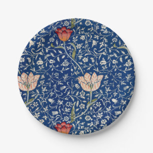 William Morris Medway Blue Floral Pappteller