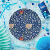 William Morris Medway Blue Floral Pappteller (Party)
