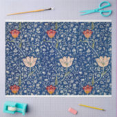 William Morris Medway Blue Floral Seidenpapier (Basteln)
