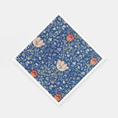 William Morris Medway Blue Floral Serviette (Ecke)