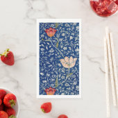 William Morris Medway Blue Floral Serviette (Beispiel)