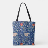 William Morris Medway Blue Floral Tasche (Rückseite)