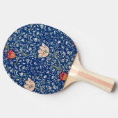 William Morris Medway Blue Floral Tischtennis Schläger (Seitenansicht)