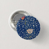 William Morris Medway-Muster Button (Vorne & Hinten)