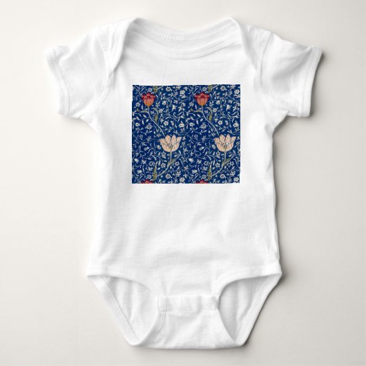 William Morris Medway Pattern Baby Strampler (Vorderseite)