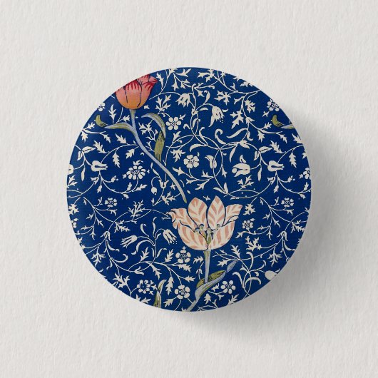 William Morris Medway Pattern Button (Vorderseite)