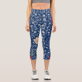 William Morris Medway Pattern Capri Leggings (Vorderseite)