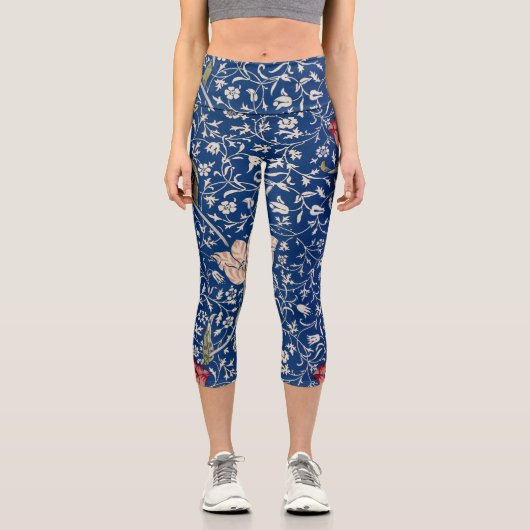 William Morris Medway Pattern Capri Leggings (Vorderseite)