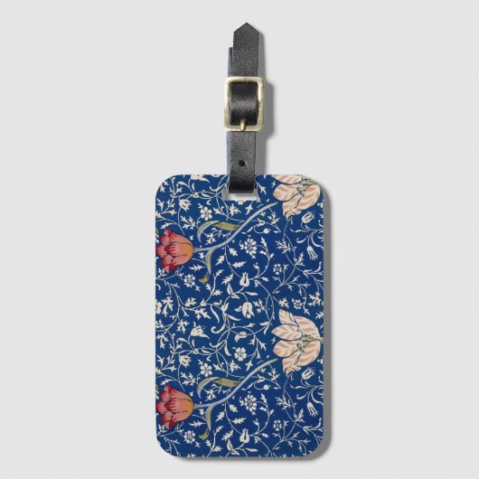 William Morris Medway Pattern Gepäckanhänger (Vorderseite Vertikal)