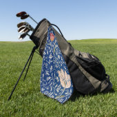 William Morris Medway Pattern Golfhandtuch (Gras)