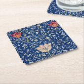 William Morris Medway Pattern Rechteckiger Pappuntersetzer (angewinkelt)