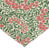 William Morris Michaelmas Daisy Blume Pink Green Großer Tischläufer (Ecke)