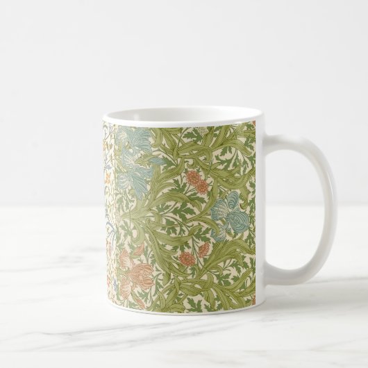 William Morris mischte Entwürfe Kaffeetasse (Rechts)