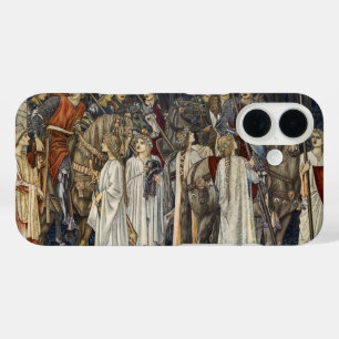 William Morris mittelalterliches Ritter-Teppichdes iPhone 16 Hülle