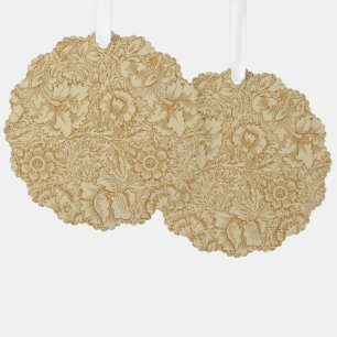 William Morris Mohn Blumenvliestapete Ornament Karte
