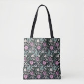 William Morris Mohn Botanical viktorianische Tapet Tasche (Vorderseite)