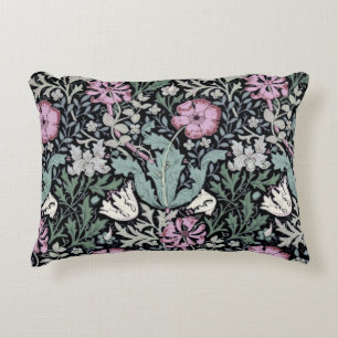 William Morris Mohn Botanical Viktorianisches Tape Dekokissen