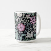 William Morris Mohn Botanical Viktorianisches Tape Kaffeetasse (VorderseiteRechts)