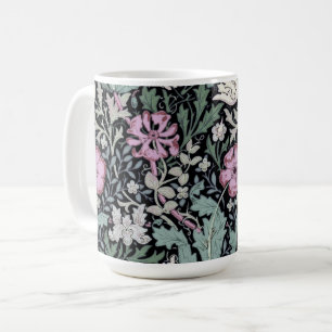 William Morris Mohn Botanical Viktorianisches Tape Kaffeetasse