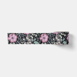 William Morris Mohn Botanical Viktorianisches Tape Satinband