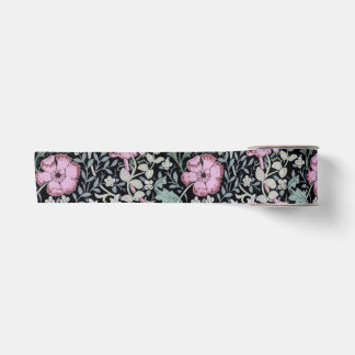William Morris Mohn Botanical Viktorianisches Tape Satinband