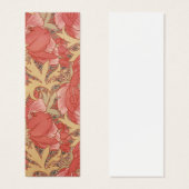 William Morris Mohnblumen Art Nouveau Muster (Vorne & Hinten)