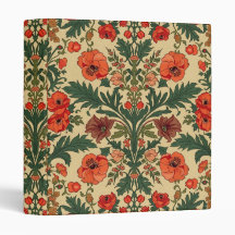 William Morris Mohnblumen Art Nouveau Muster