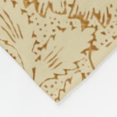 William Morris Mohnblumen-Blumentapete Fleecedecke (Ecke)